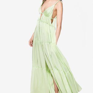 Jonathan Simkhai Jade Sandwashed Dress (NEW)